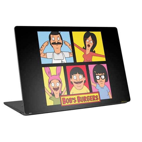 Bobs Burgers Tiles Universal Laptop 12in (9.8 x 6.8in) Skin